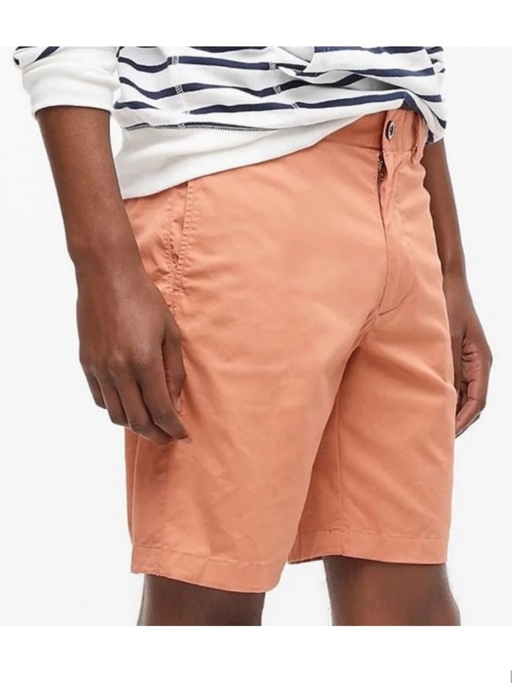 J. Crew  Stretch Men's Shorts Size 34 Inseam 9” Coral Preppy Coastal Golf